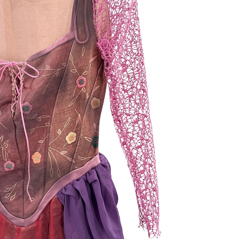 Disney Hocus Pocus Sanderson Sister Costume Dress Renaissance Size S/M - Picture 5 of 9